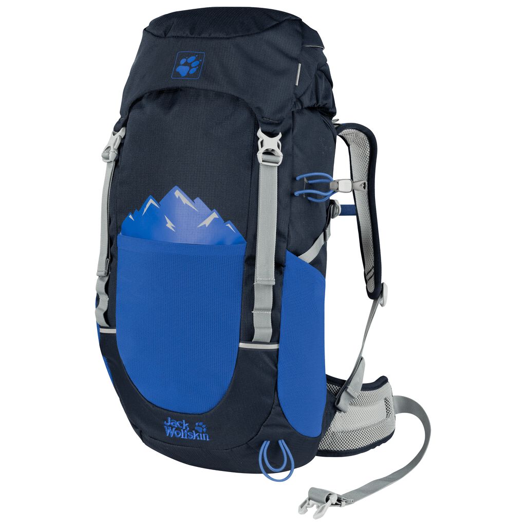 Jack Wolfskin PIONEER 22 Sacs À Dos Homme Bleu - ISXFEKY-73